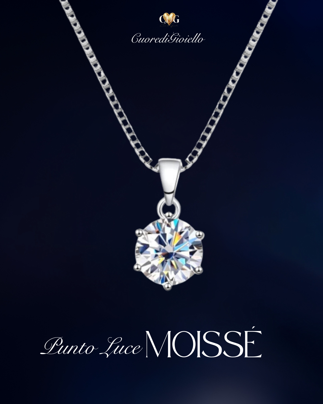 Collana Punto Luce Moissé