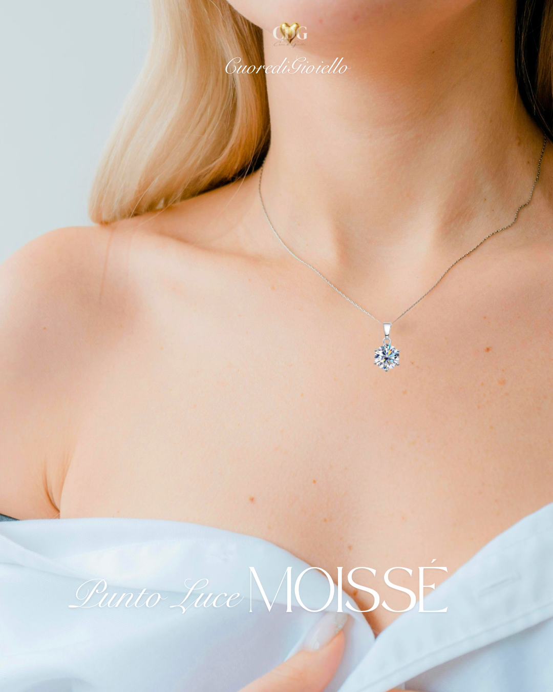 Collana Punto Luce Moissé